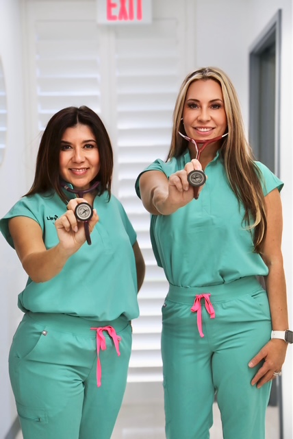 Providers with stethoscopes