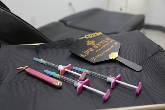 Aesthetic injection tray at Lifestyle 247